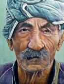 Face of Turkish Man